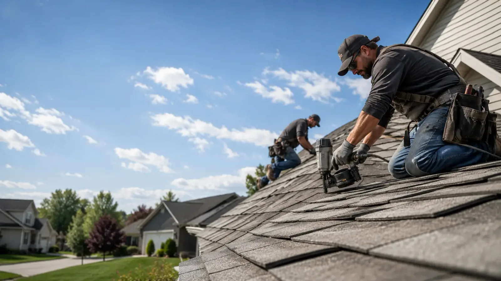 Storm Damage Roof Repair in Moosic, PA near me